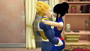 Dragon Ball Porn Epi 17 Hentai Intercambio de Esposas Goku y Vegeta Esposas infieles y Calientes Quieren que las Folle el Amigo de su Marido NTR